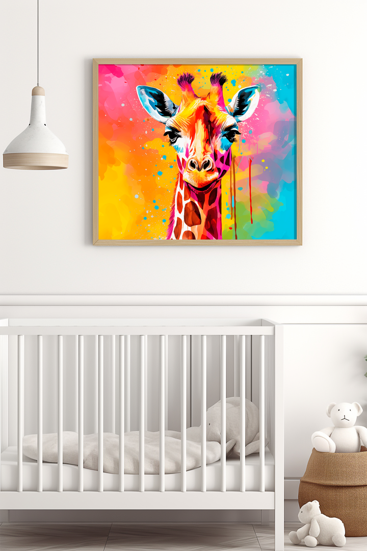 Colorful Giraffe