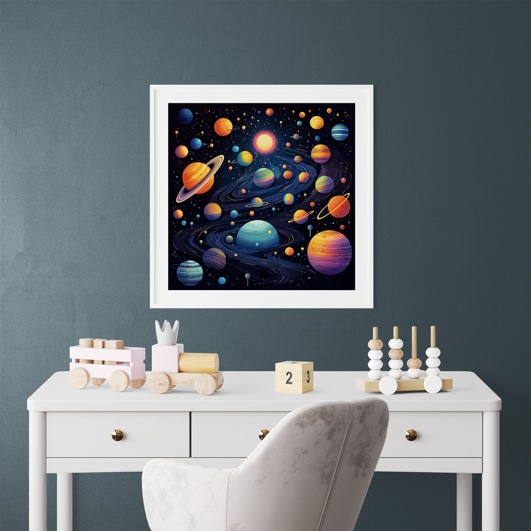 Colorful Planets