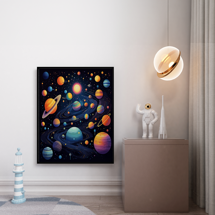 Colorful Planets