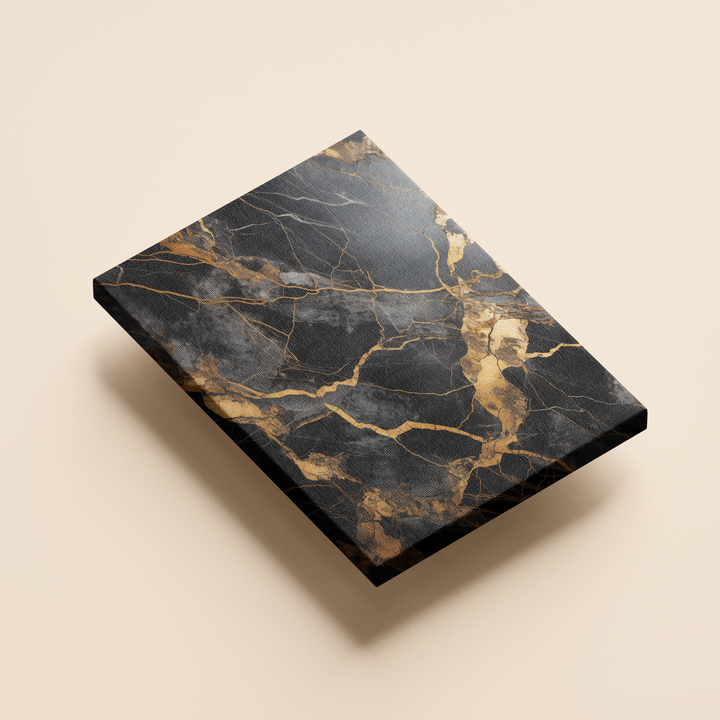 Black and Gold Marble