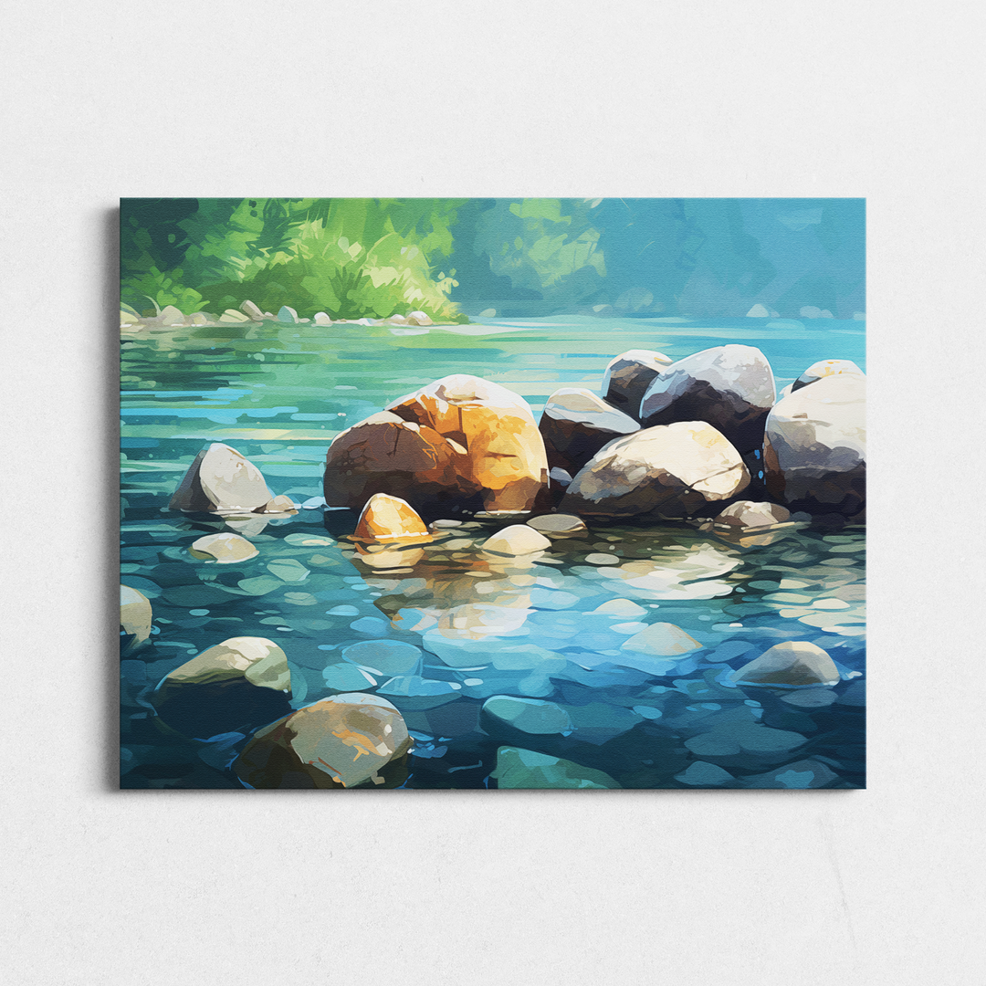 Stones in Emerald Stream