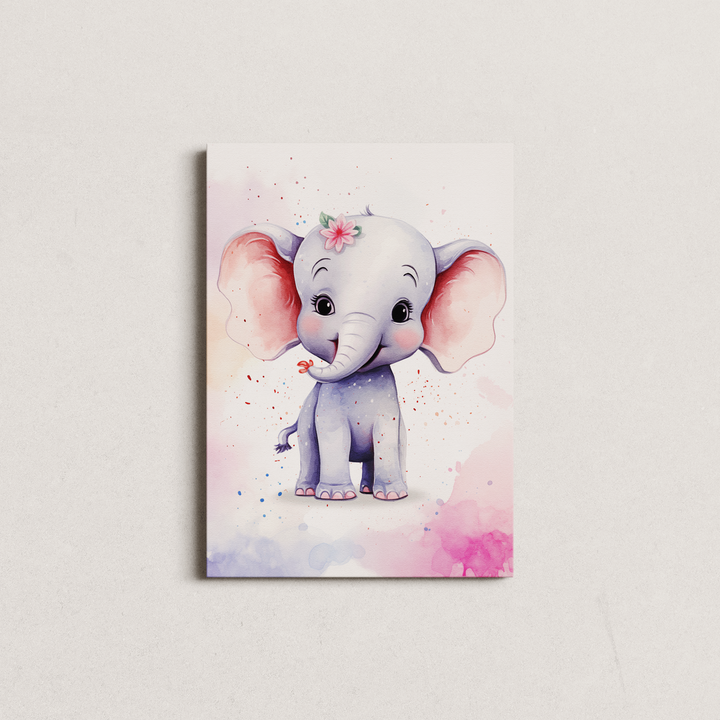 Pink Baby Elephant